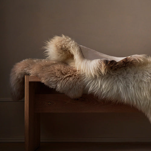 Wool Shearling Throw