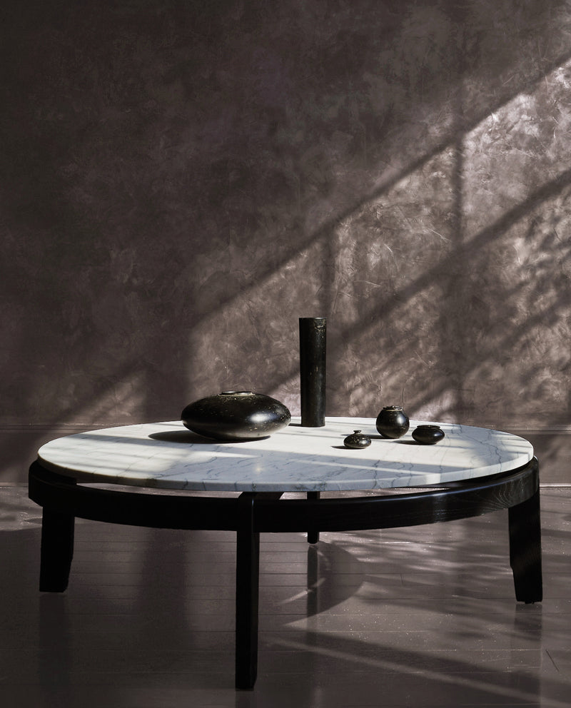 Kant Round Stone Coffee Table