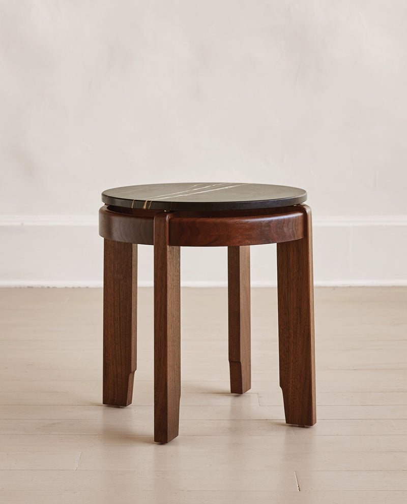 Kant Roundsides Stone Side Table