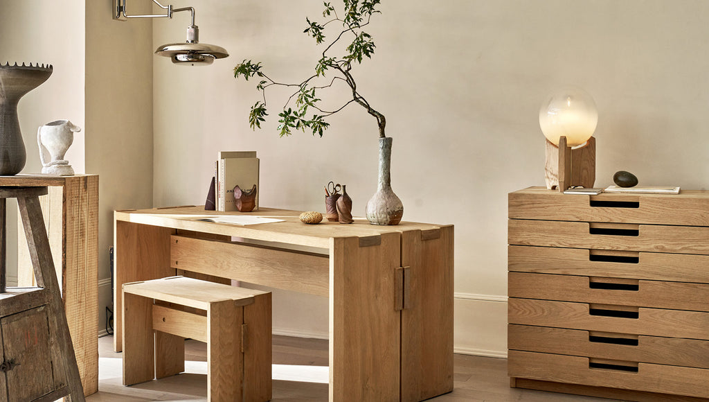 Table Doad Dado Table | Large Wooden Dining Table Made to Order – Roman and ...