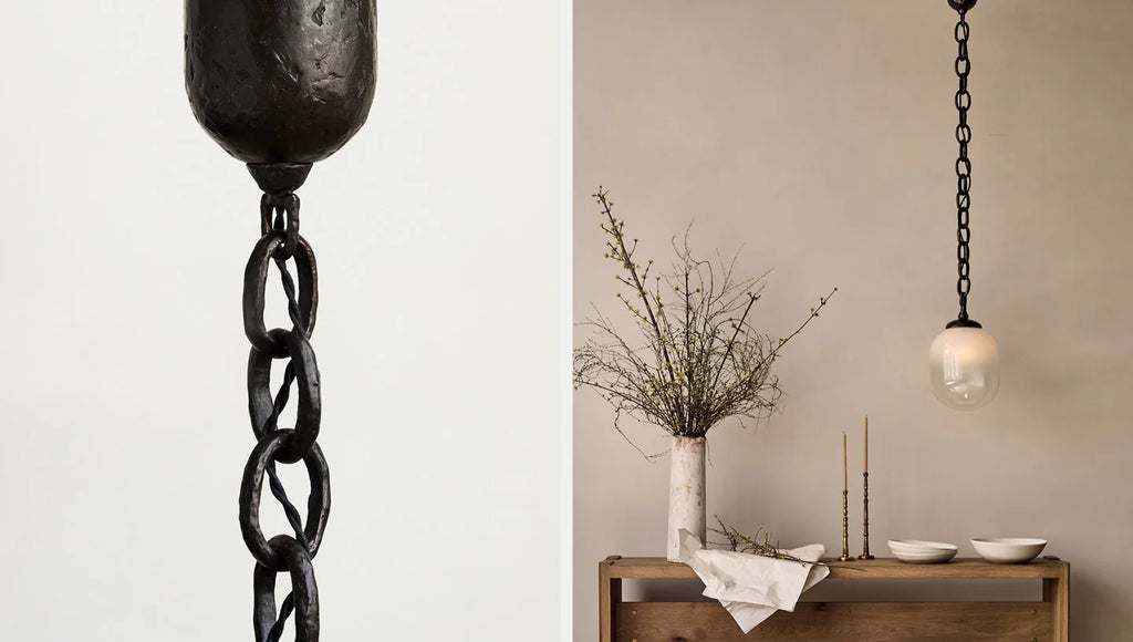 Floor Model - ACSOL - Seed Pendant Bronze / Gradient Glass (Code 51)