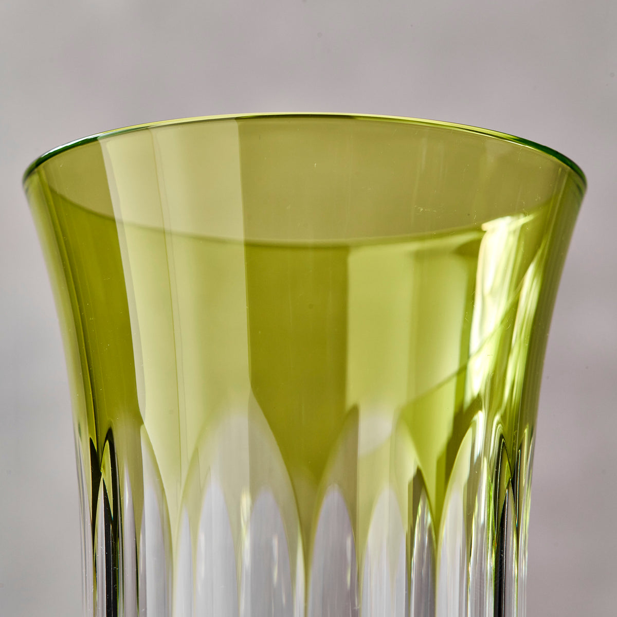 Kimiko Yasuda Crystal Namihana Tumbler in Chartreuse