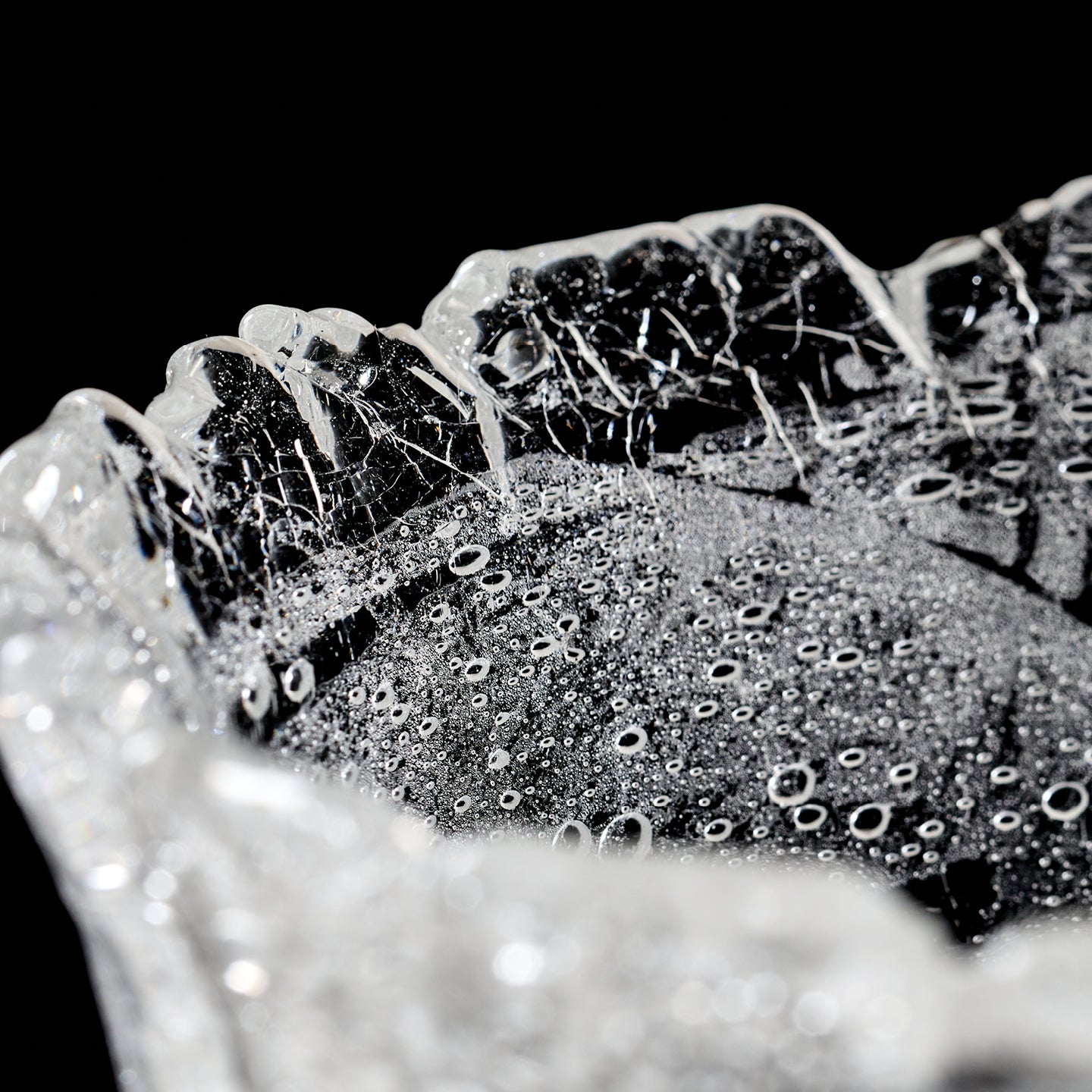 Naoya Arakawa Large Crackle Bowl