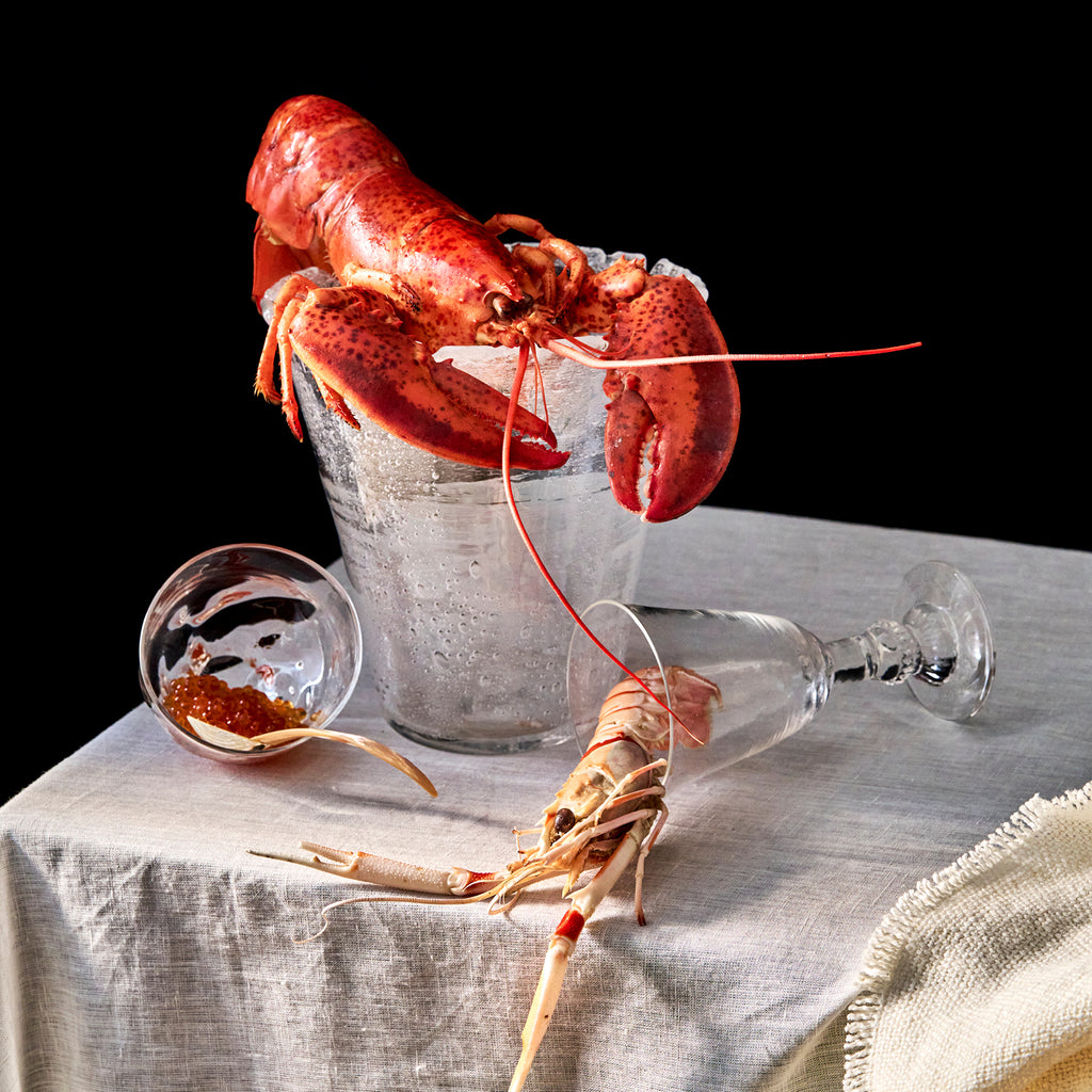 Naoya Arakawa Crackle Morning Glory Vase