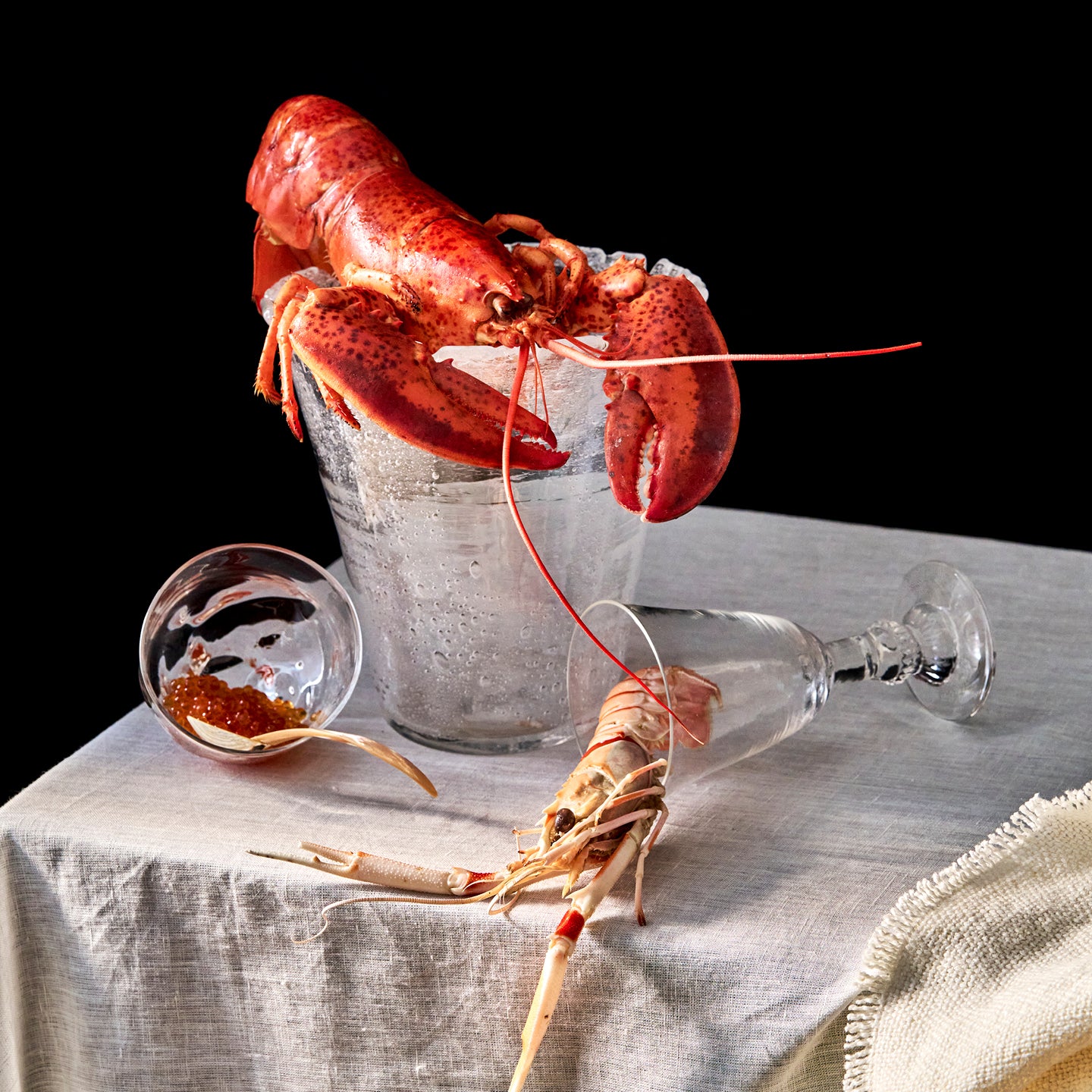 Naoya Arakawa Crackle Morning Glory Vase