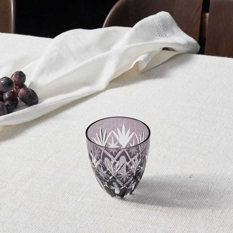 Shimizu Glass Sasa Hoshi Snifter in Lavender