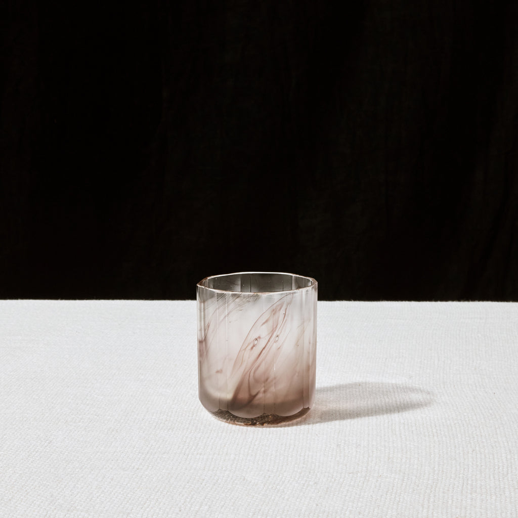 Yuki Osako Facet Rocks Glass in Amber