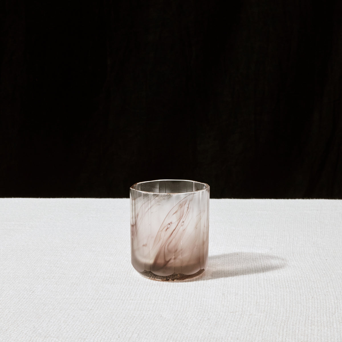 Yuki Osako Facet Rocks Glass in Amber