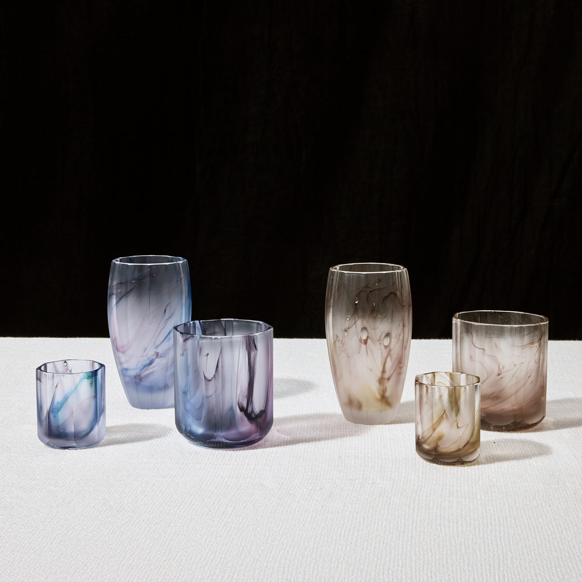 Yuki Osako Facet Shot Glass in Purple