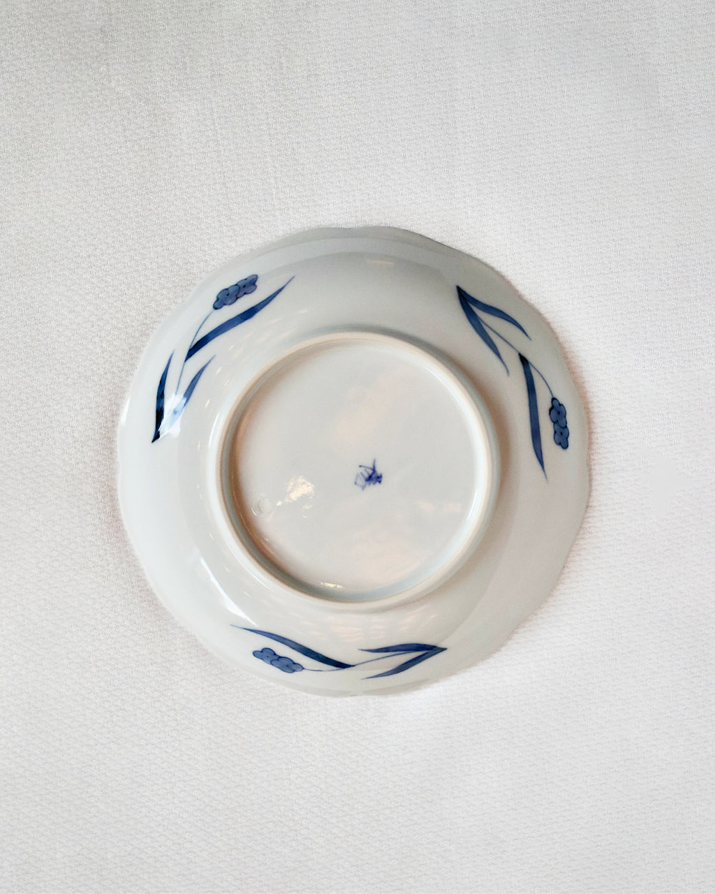Arita Nishiki Kinrande Bread Plate