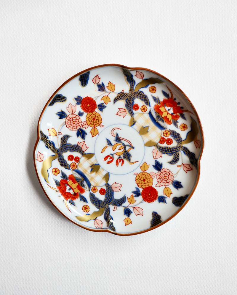 Arita Nishiki Kinrande Dessert Plate