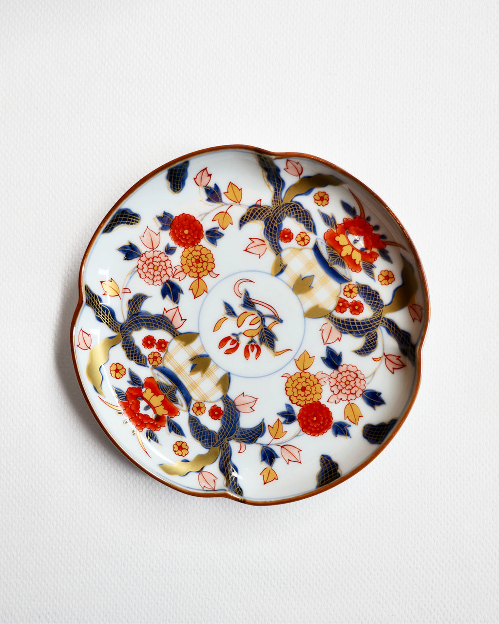 Arita Nishiki Kinrande Dessert Plate