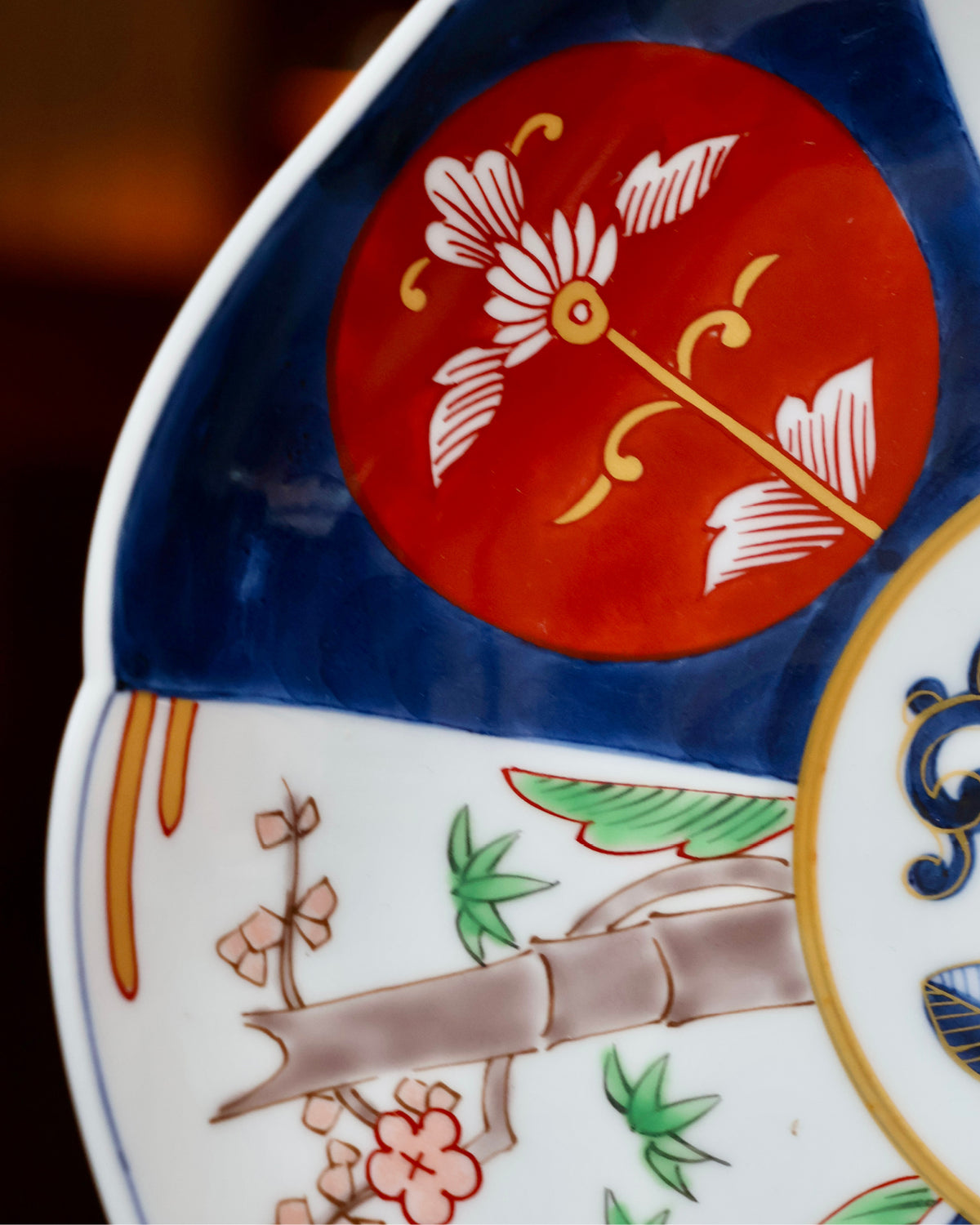 Arita Nishiki Kinrande Dinner Plate
