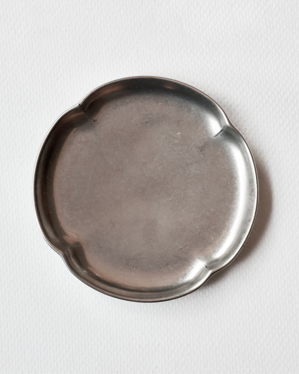 Arita Small Silver Mokkou Plate