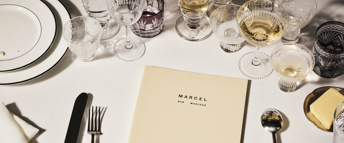 Marcel - Menus – Roman and Williams Guild