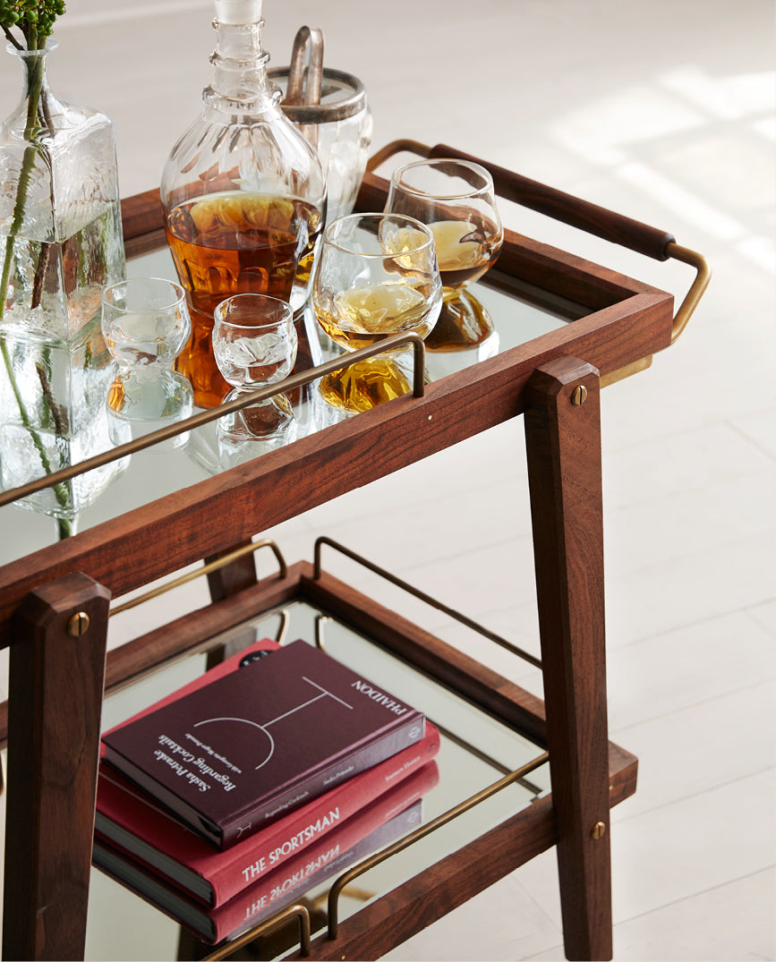 Bachelor Bar Cart