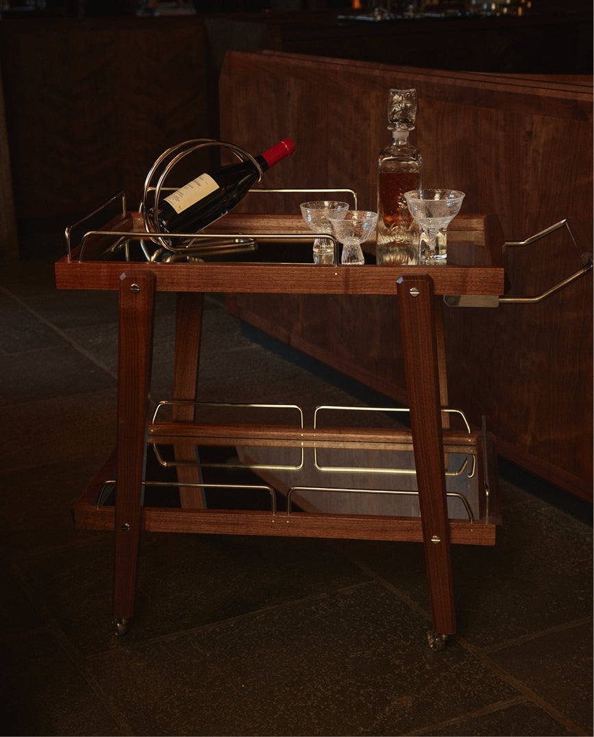 Bachelor Bar Cart
