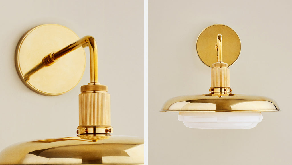 Oscar Fixed Sconce Glass Shade