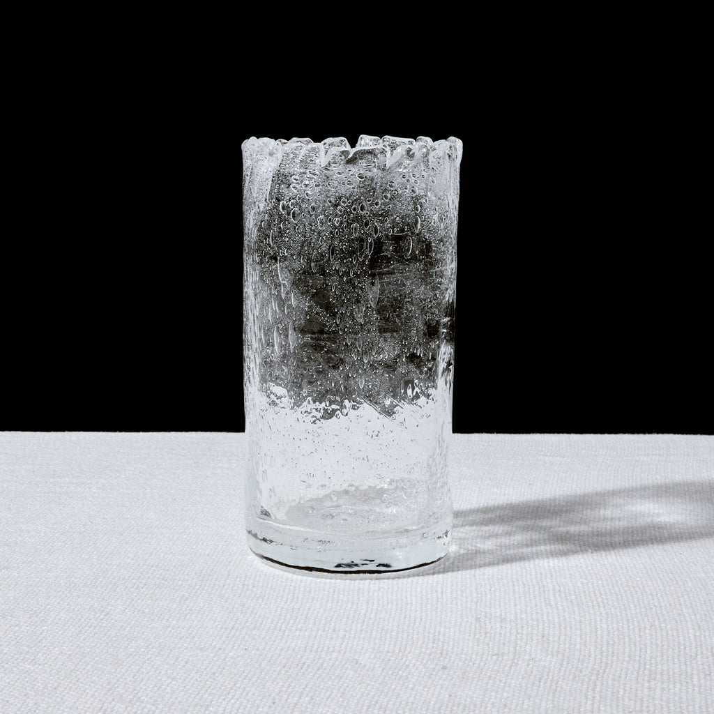 Naoya Arakawa Tall Crackle Crown Vase