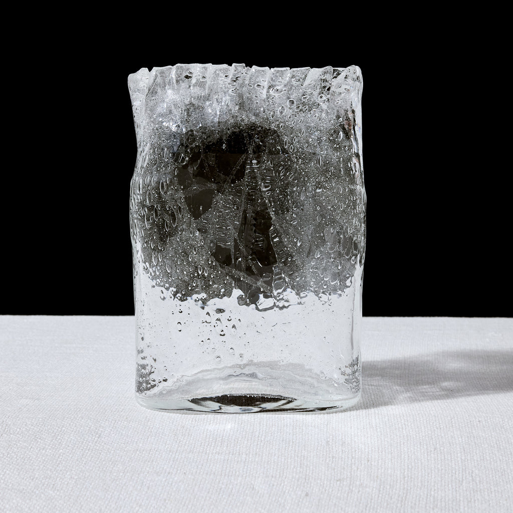 Naoya Arakawa Oval Crackle Vase