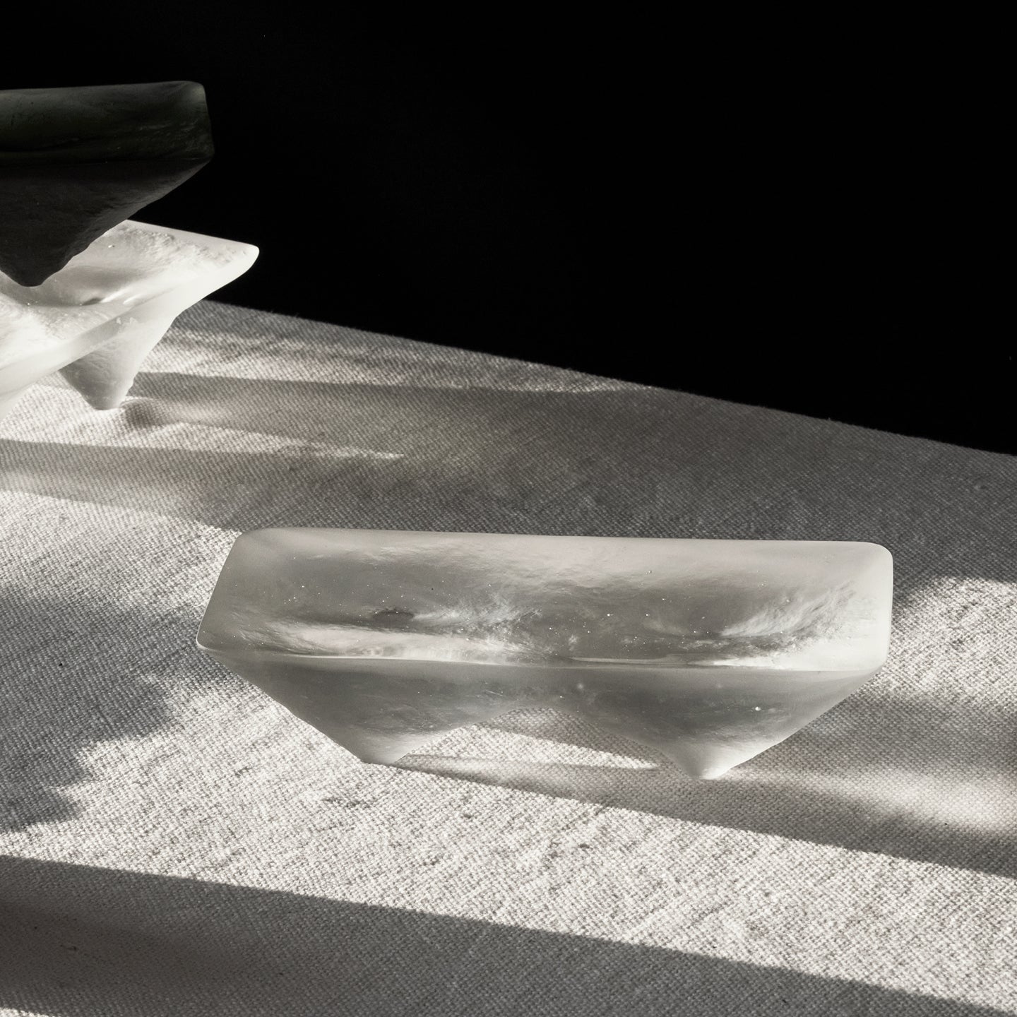 Naoya Arakawa Small Jurassic Platter in Clear