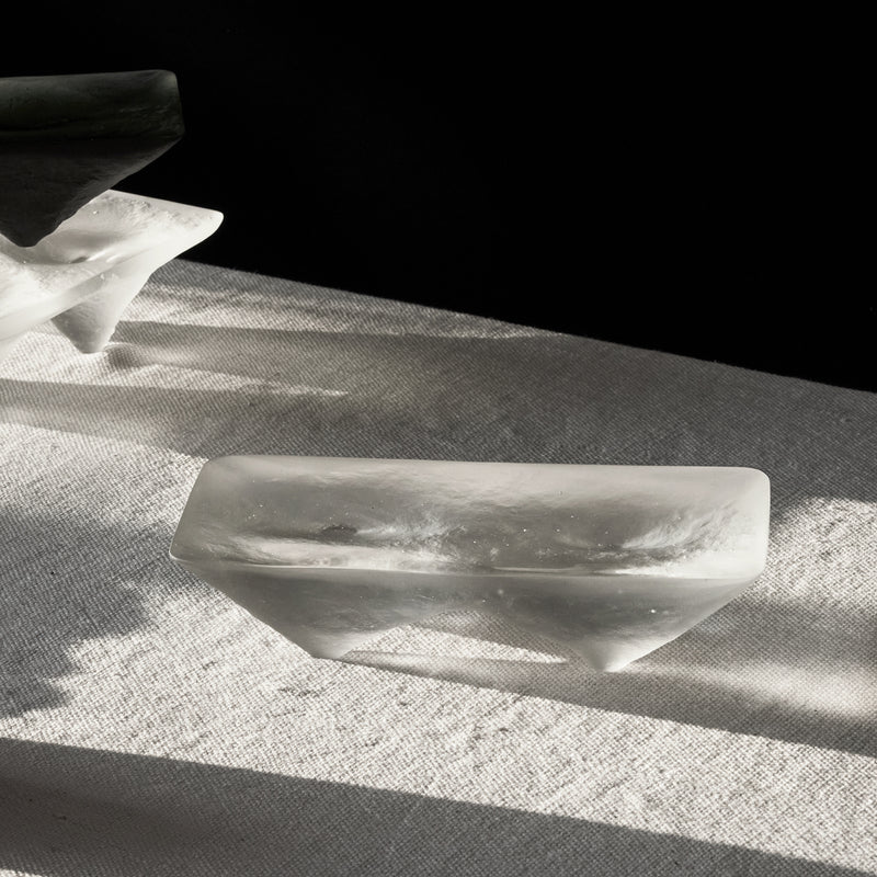 Naoya Arakawa Small Jurassic Platter in Clear