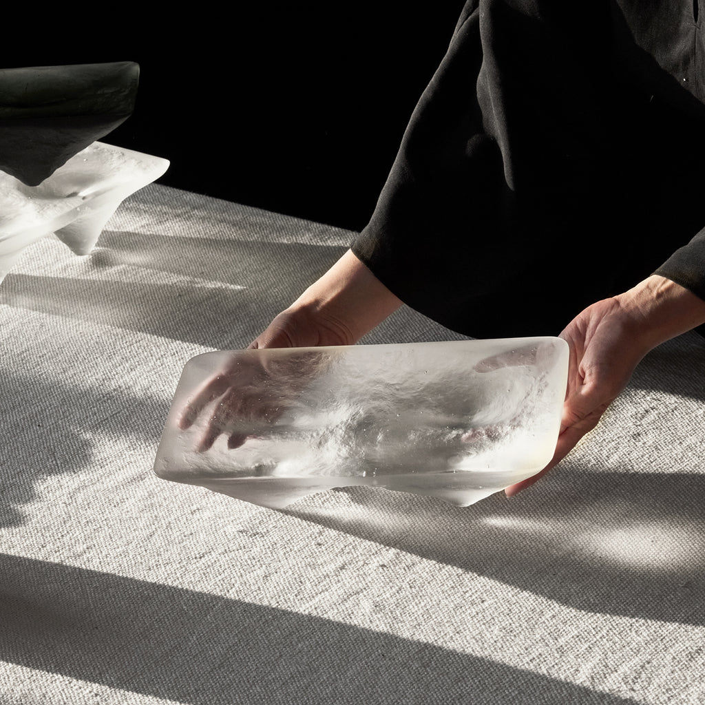 Naoya Arakawa Small Jurassic Platter in Clear