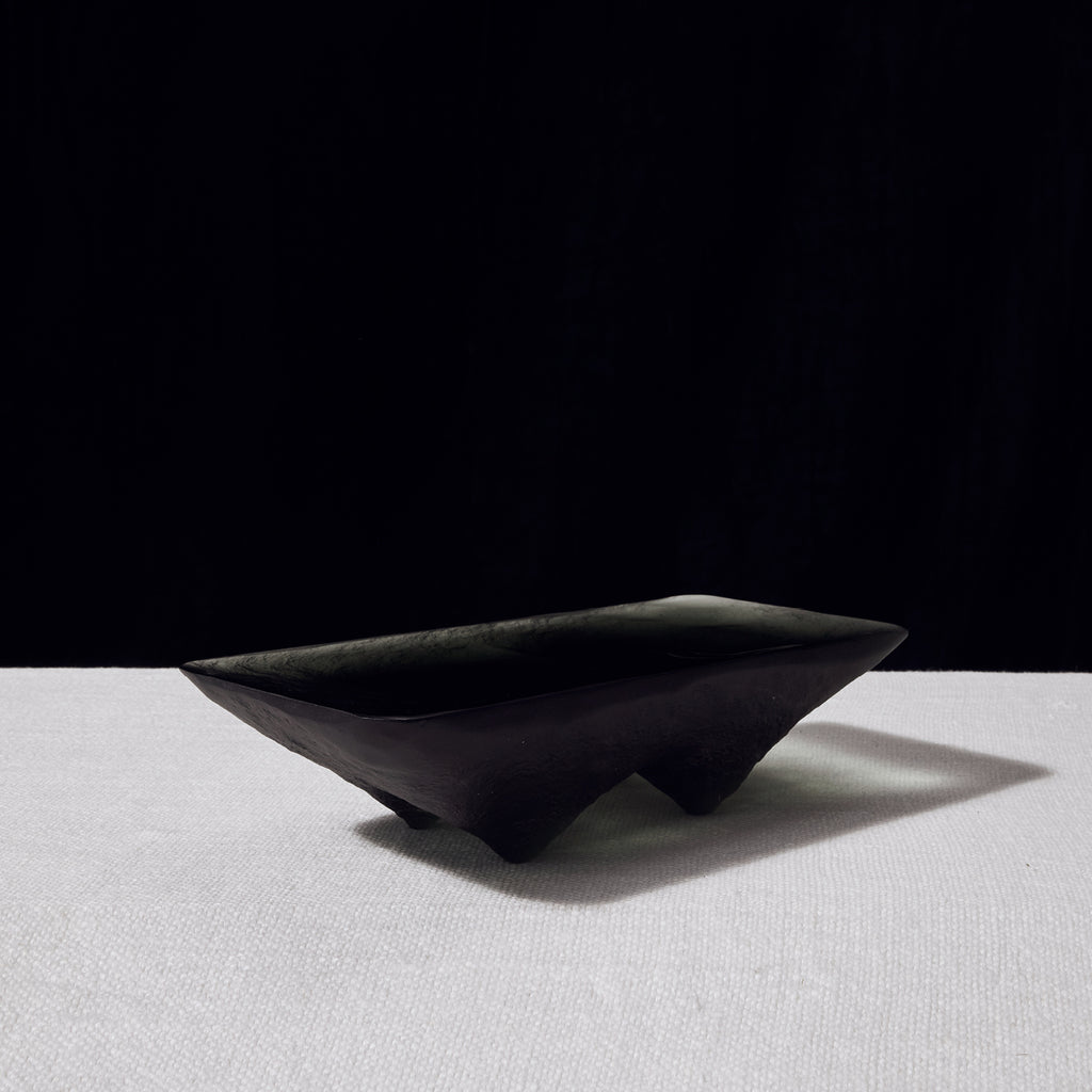 Naoya Arakawa Small Jurassic Platter in Smoke