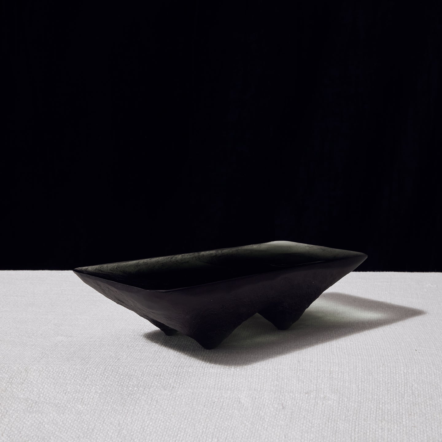 Naoya Arakawa Small Jurassic Platter in Smoke