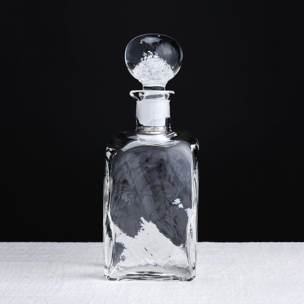 Naoya Arakawa Tall Square Decanter with Stopper