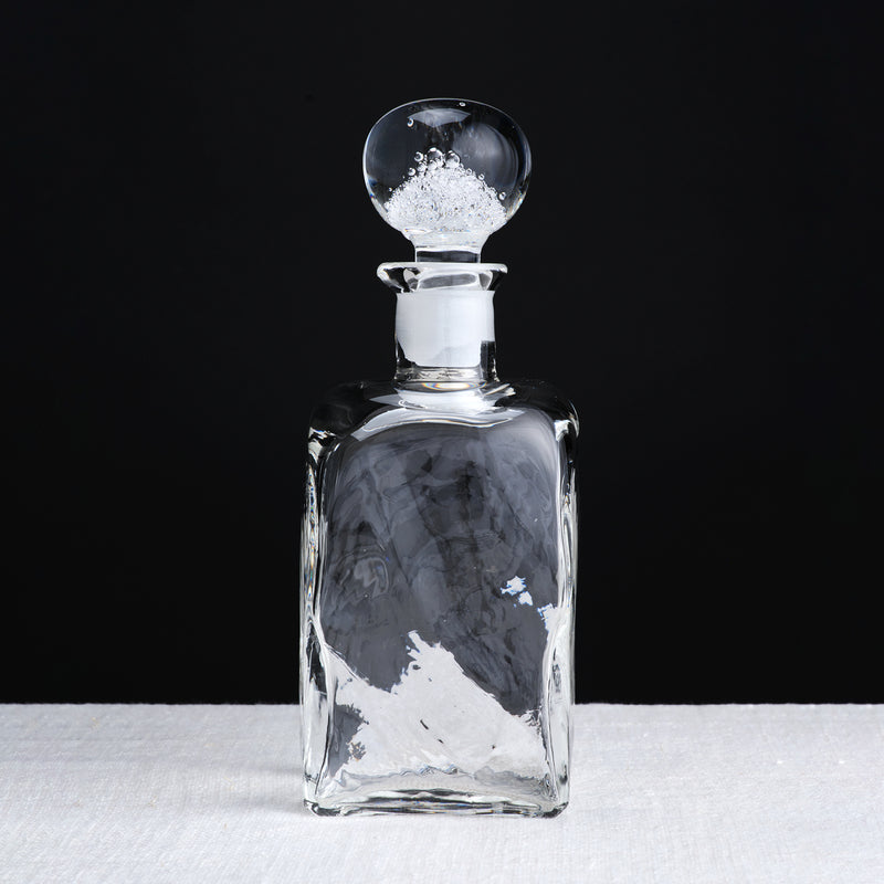 Naoya Arakawa Tall Square Decanter with Stopper