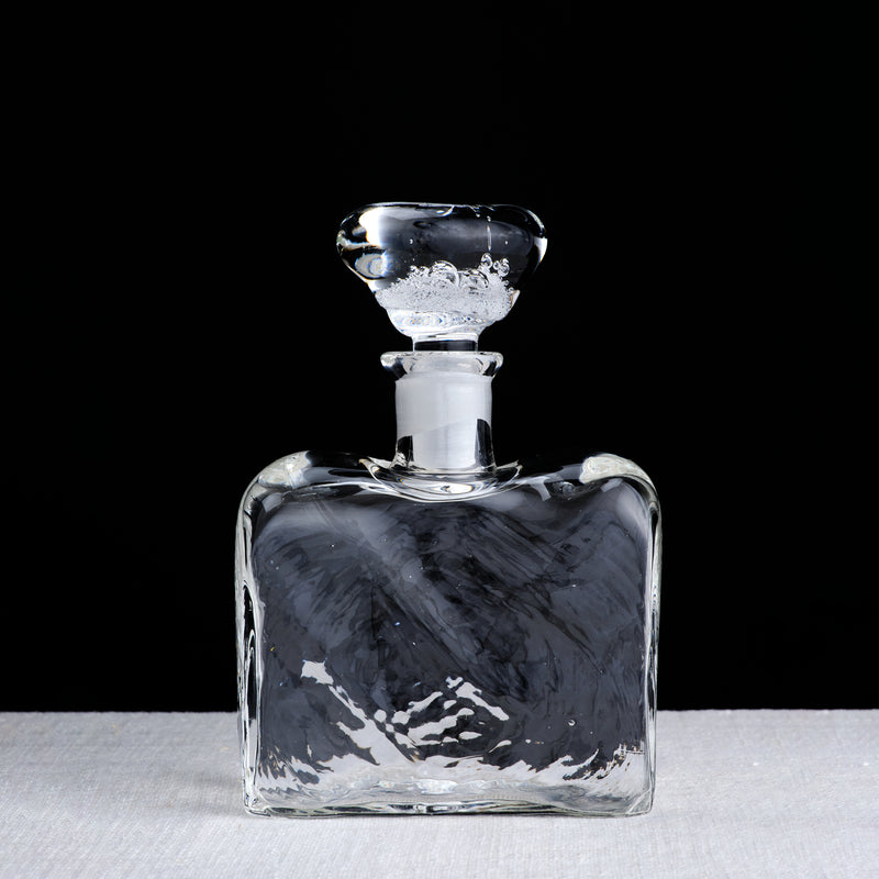 Naoya Arakawa Short Square Decanter with Stopper