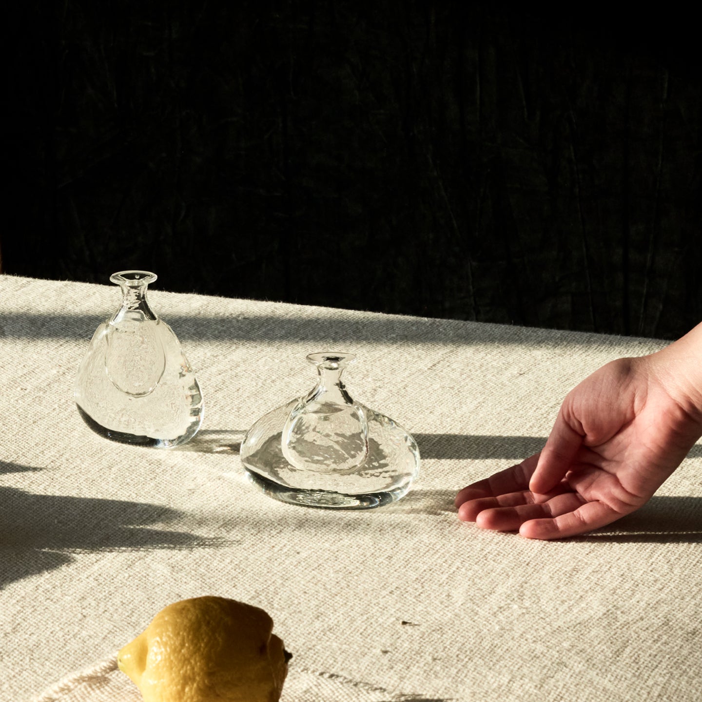 Yoshihiro Nishiyama Small Flat Round Bottle