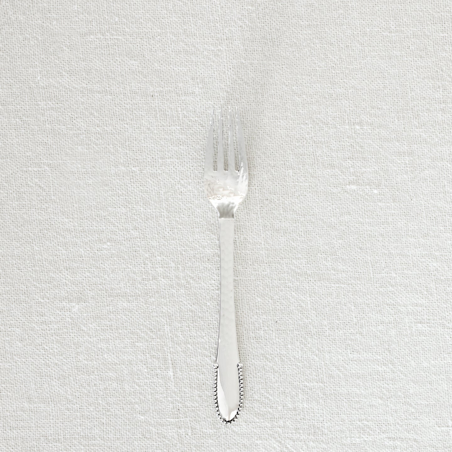 Beaded by Georg Jensen Sterling Silver Flatware Set - Thumbnail 3