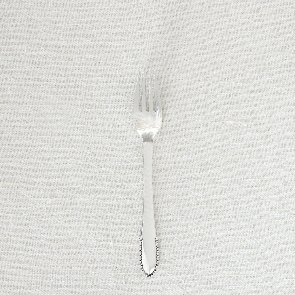 Georg Jensen Sterling Silver Flatware in Beaded
