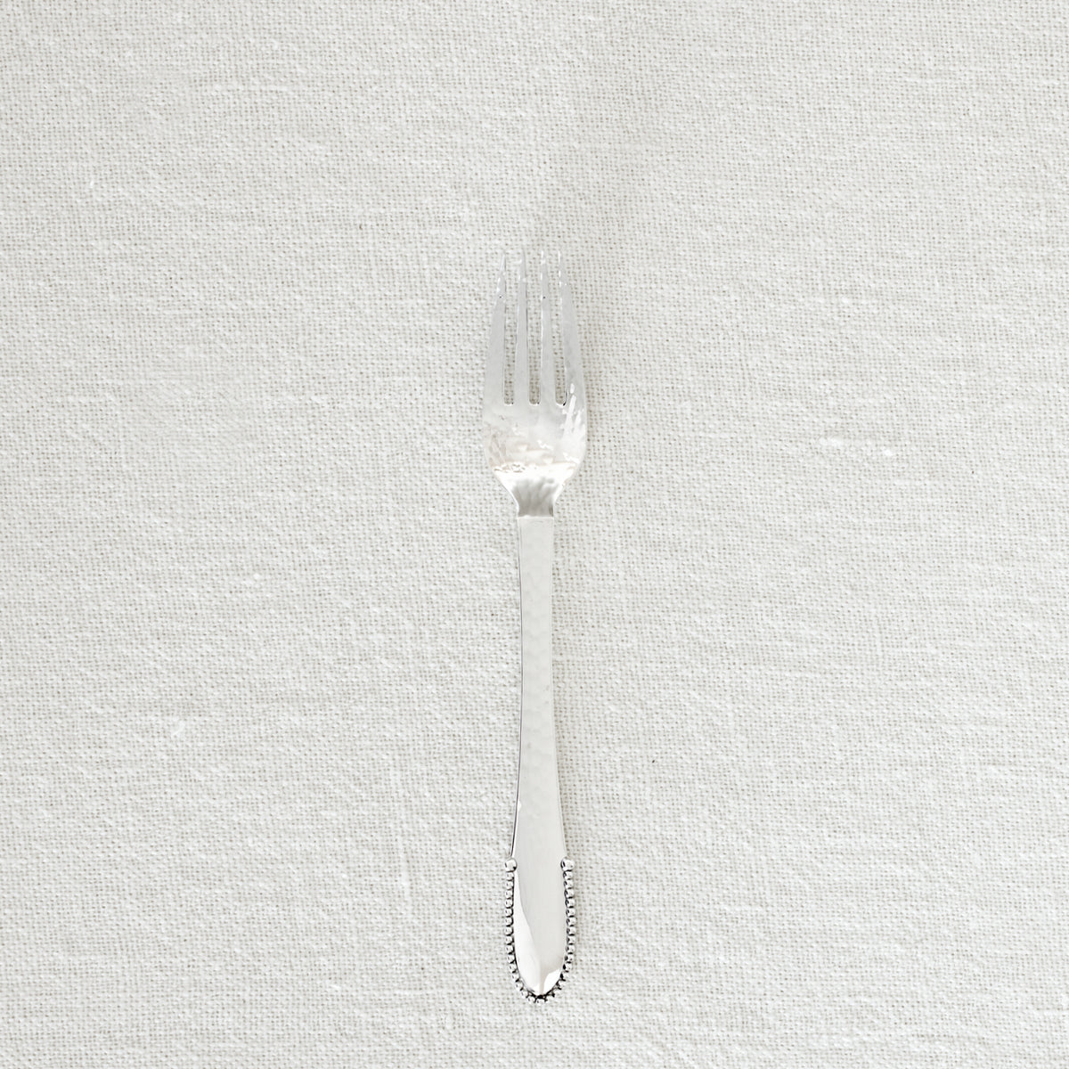 Georg Jensen Sterling Silver Flatware in Beaded
