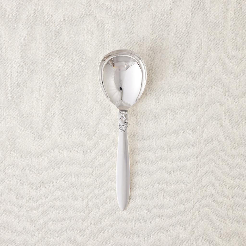 Georg Jensen Small Sterling Silver Serving Utensils in Cactus