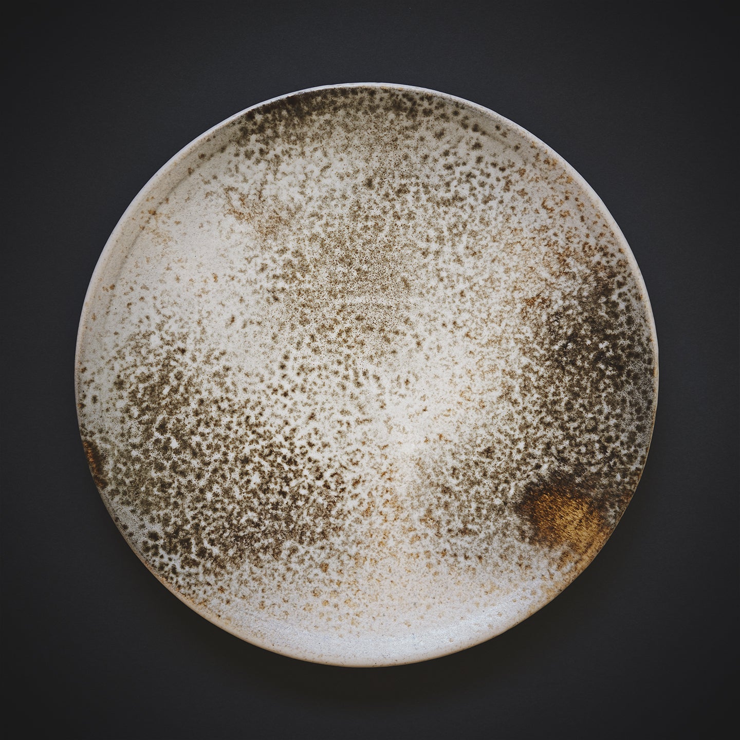 Hand Glazed Ceramic Dinner Plate | White Plates & Classic